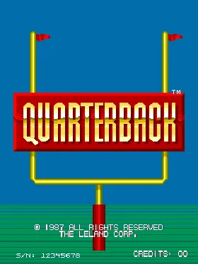 Quarterback screen shot title